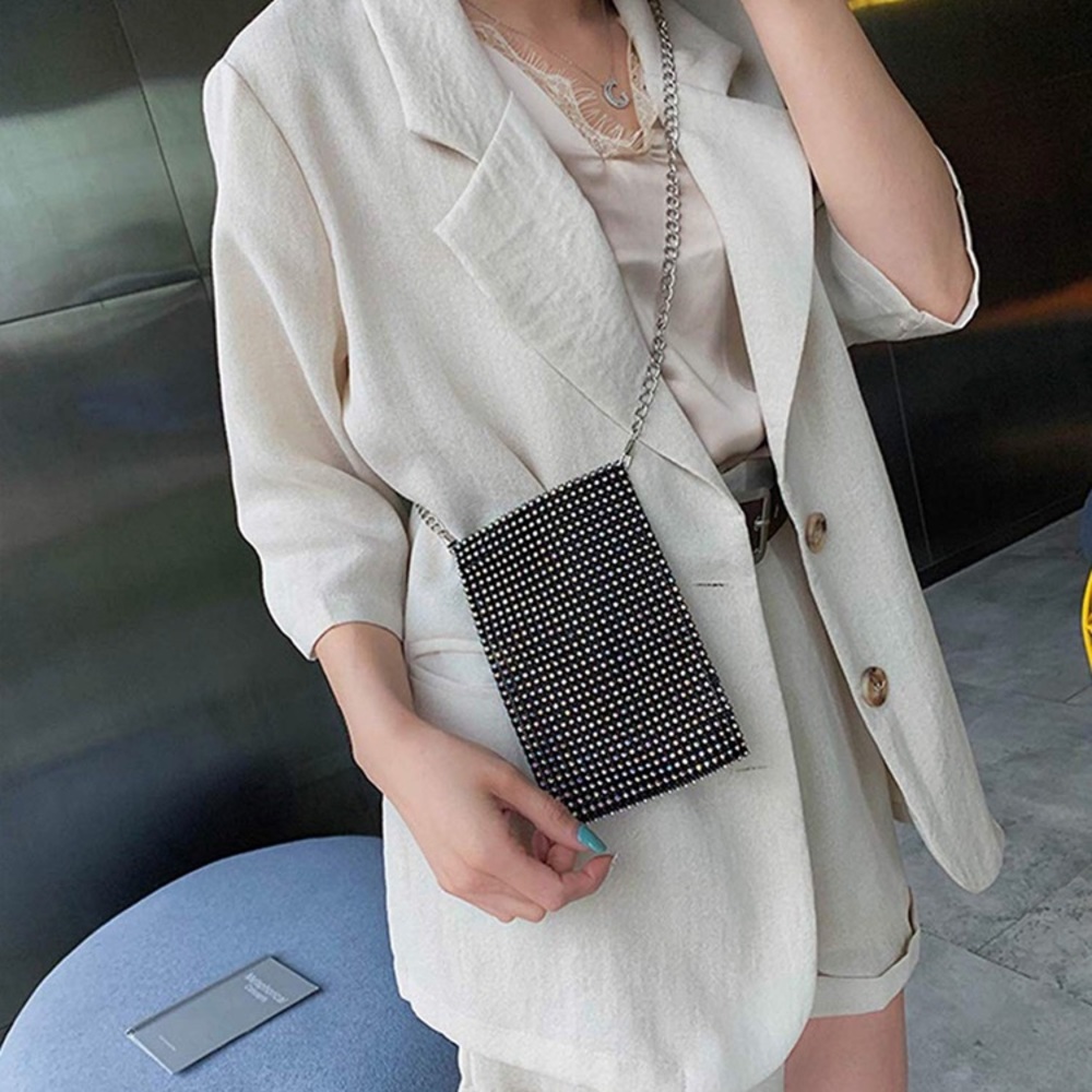 Bling cell phone purse